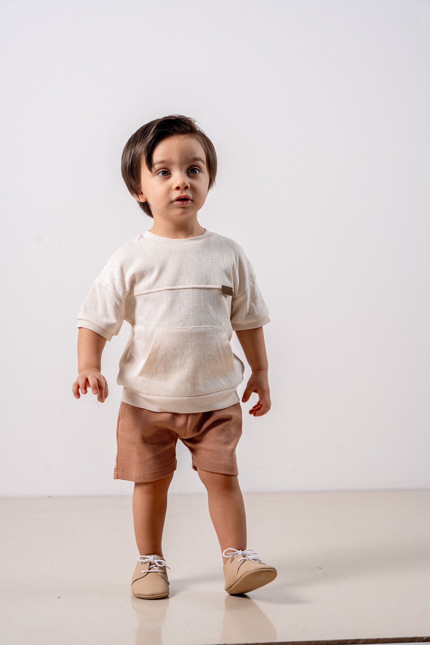 Erkek Bebek Oversize Kısa Kollu İkili Takım
